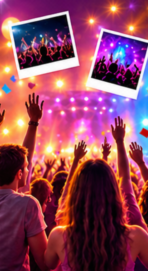 Picbum para conciertos